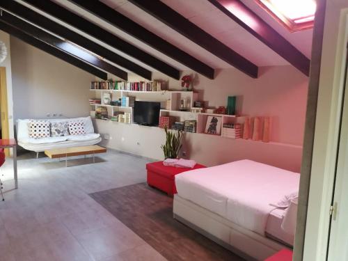 Posteľ alebo postele v izbe v ubytovaní Apartamento Gutenberg
