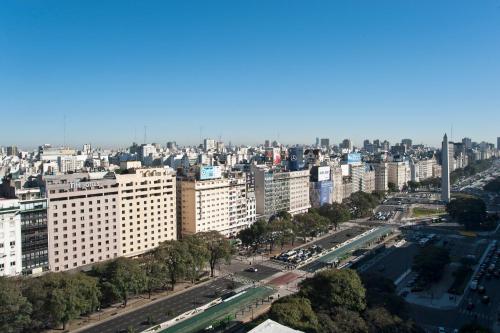 Nespecifikovaný výhled na destinaci Buenos Aires nebo výhled na město při pohledu z hotelu