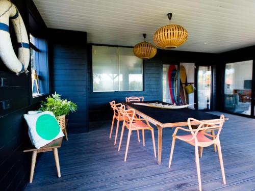 Ruang duduk di The Werri Shack Gerringong