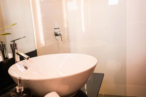 Koupelna v ubytování UNWND Boutique Hotel Makati