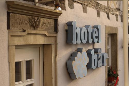 Certifikát, hodnocení, plakát nebo jiný dokument vystavený v ubytování Hotel Bär
