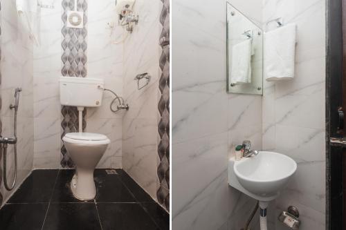Koupelna v ubytování Hotel Indore Mumbai