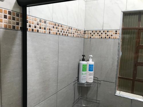 Phòng tắm tại GA3-Hospedagem Próximo ao Aeroporto de Guarulhos