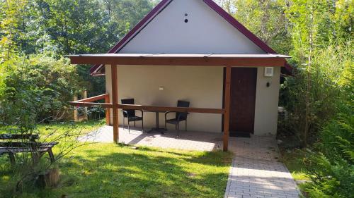Un jardín fuera de Apartmány Orlová