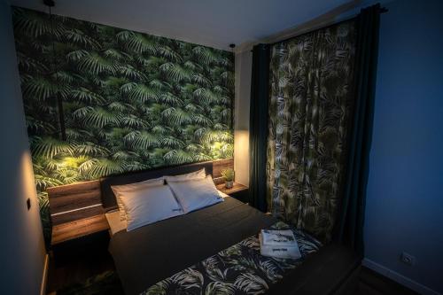 Postel nebo postele na pokoji v ubytování Apartament w Cieplicach Comfort