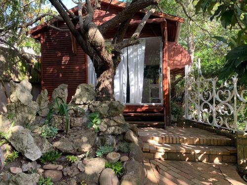 Κήπος έξω από το The Little Hideaway Guesthouse