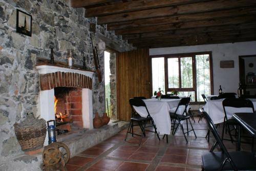 Restaurace v ubytování Reserva Azul