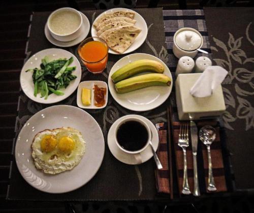 Comida en el hotel o alrededores
