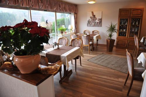 Χώρος καθιστικού στο Hotel Pension Haus Berghof