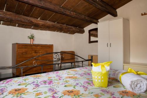 Postel nebo postele na pokoji v ubytování Bed & Breakfast StradaNuova