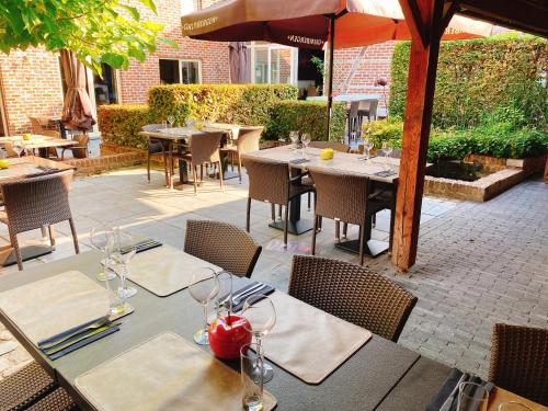 Hoeve de Sterappelにあるレストランまたは飲食店