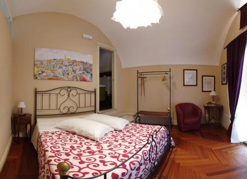 Postel nebo postele na pokoji v ubytování Residenza delle Grazie