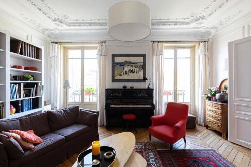 Et opholdsområde på Veeve - Elegant Interiors in Bastille