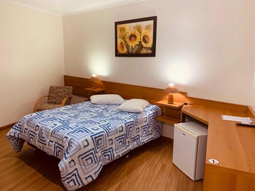 Postel nebo postele na pokoji v ubytování Agata Hotel