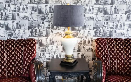 Posezení v ubytování Guesthouse Hamar