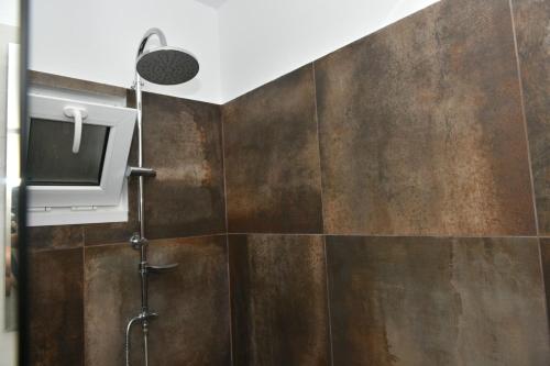 Ένα μπάνιο στο Apartament Stefan