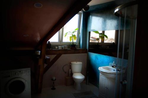 Kúpeľňa v ubytovaní Caly apartament