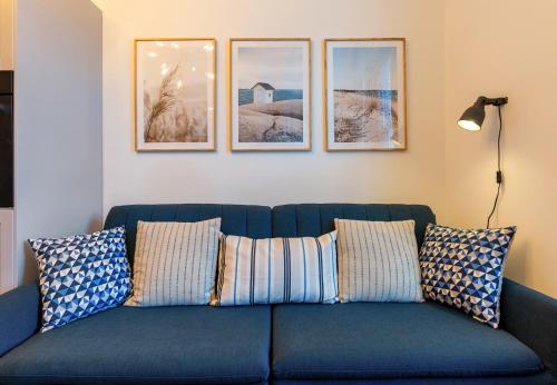 Ein Sitzbereich in der Unterkunft Macs Townhouse Dungarvan