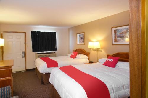 OYO Hotel Guymon OK US-54にあるベッド