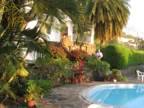 Jardin de l'établissement Tamarin Chambres d'Hotes