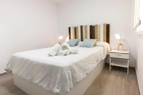 Llit o llits en una habitació de Seaport Aguadulce Beach