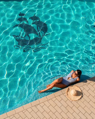 Piscine de l'établissement Ravello Art Hotel Marmorata ou située à proximité