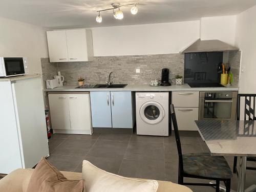 Dapur atau dapur kecil di Belle île