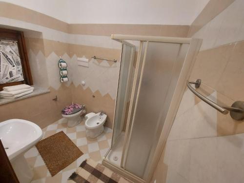 Kúpeľňa v ubytovaní nostra casa suite