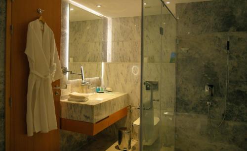 Koupelna v ubytování Bravia Hotel Niamey