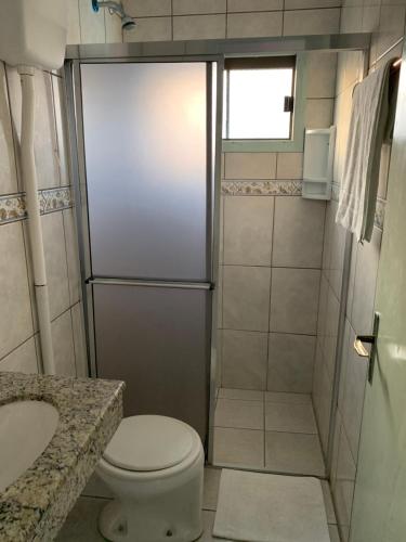 Koupelna v ubytování Hotel Sereia