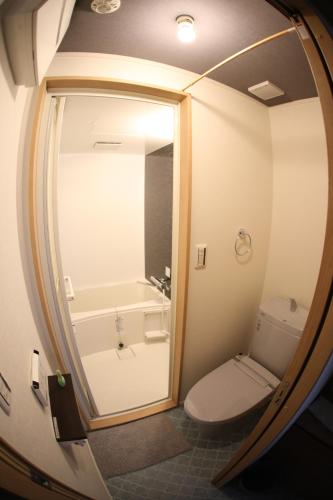 Kúpeľňa v ubytovaní ロワジール岩槻201