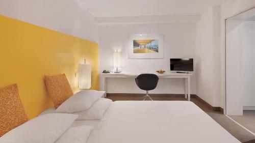 Boutiquehotel Dreesen - Villa Godesbergにあるベッド