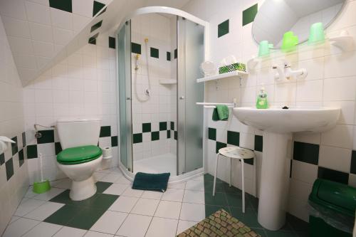 Ванна кімната в Penzion v chaloupce