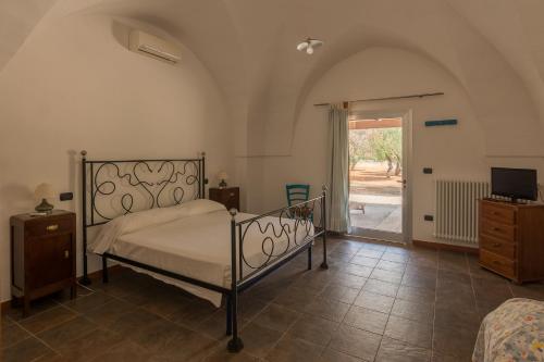 Posteľ alebo postele v izbe v ubytovaní Cottage a 5 minuti dal mare