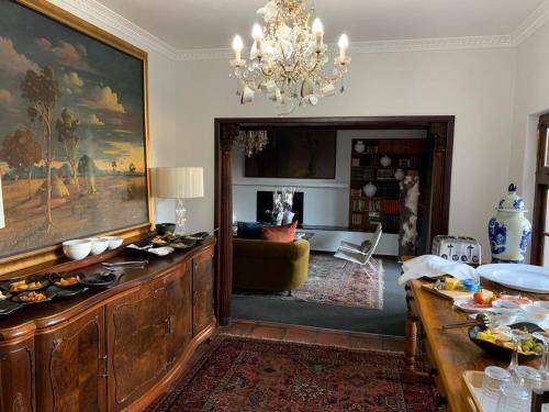 Comida en el bed and breakfast o alrededores