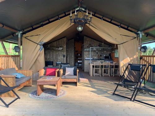 Patio nebo venkovní prostory v ubytování Le Relais d'Artagnan - relais équestre