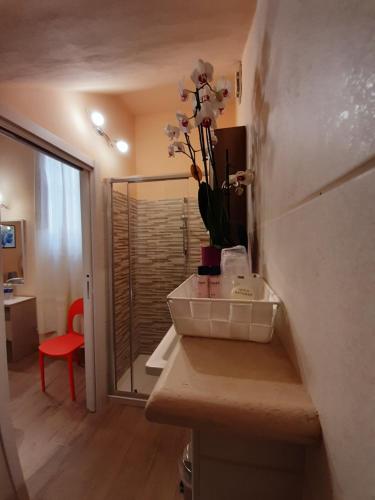 Kúpeľňa v ubytovaní Affittacamere Il Tiro a Segno