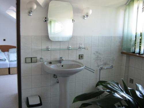 Ett badrum på Privat Apartma Ulrych