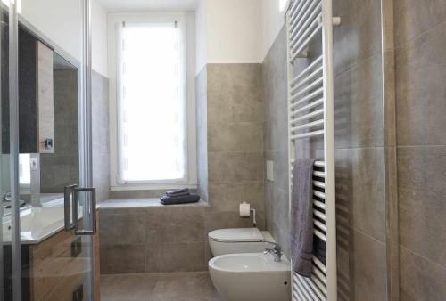 Phòng tắm tại Casa Valeria intero appartamento