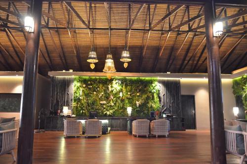 พื้นที่นั่งเล่นของ Ananya Lipe Resort
