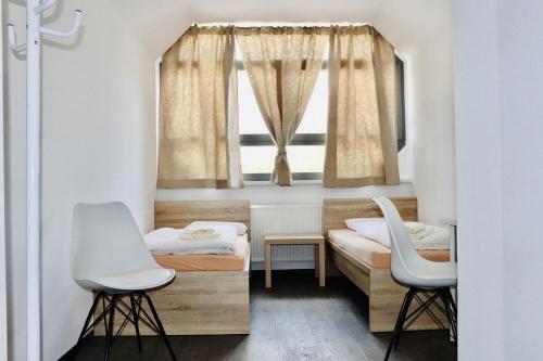 Postel nebo postele na pokoji v ubytování Jugendherberge Innsbruck - Youth Hostel
