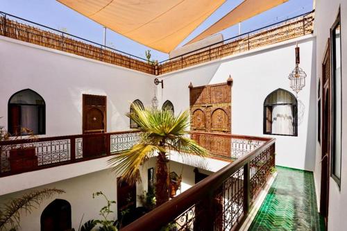 Balcon ou terrasse dans l'établissement Riad Dar Yasaman