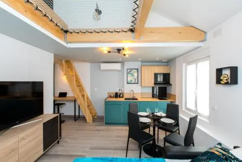 Duplex : Plage 300m, Clim, Netflix photo 42