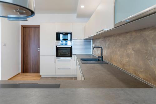 Una cocina o cocineta en Lexor