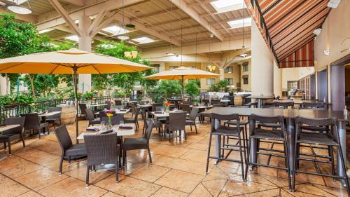 Restoran atau tempat lain untuk makan di Concord Plaza Hotel