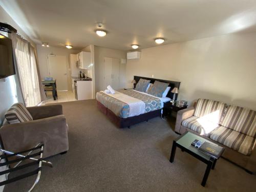 Postel nebo postele na pokoji v ubytování Delago Motel/Apartments