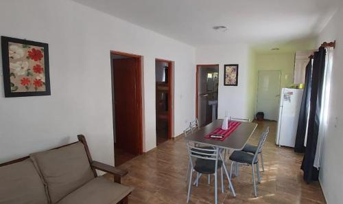 Khu vực ghế ngồi tại Complejo Solanas