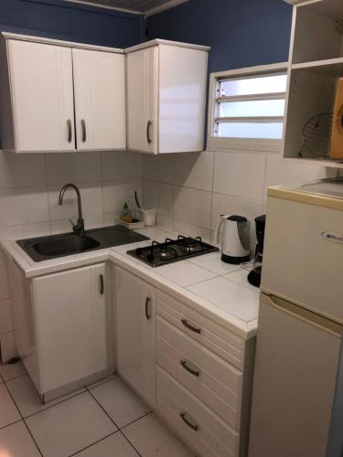 Coco-Mango Apt C tesisinde mutfak veya mini mutfak