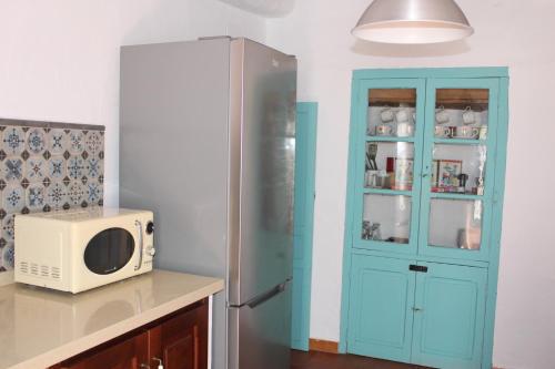 Η κουζίνα ή μικρή κουζίνα στο La Contraventana