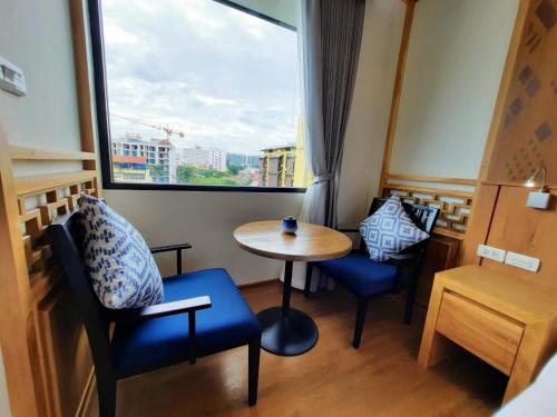 Area soggiorno di Ama's House Luxury Boutique Hotel